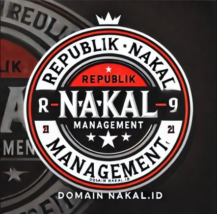 Logo Nakal Management dengan tulisan Republik N[a]kal dan NAKAL.ID